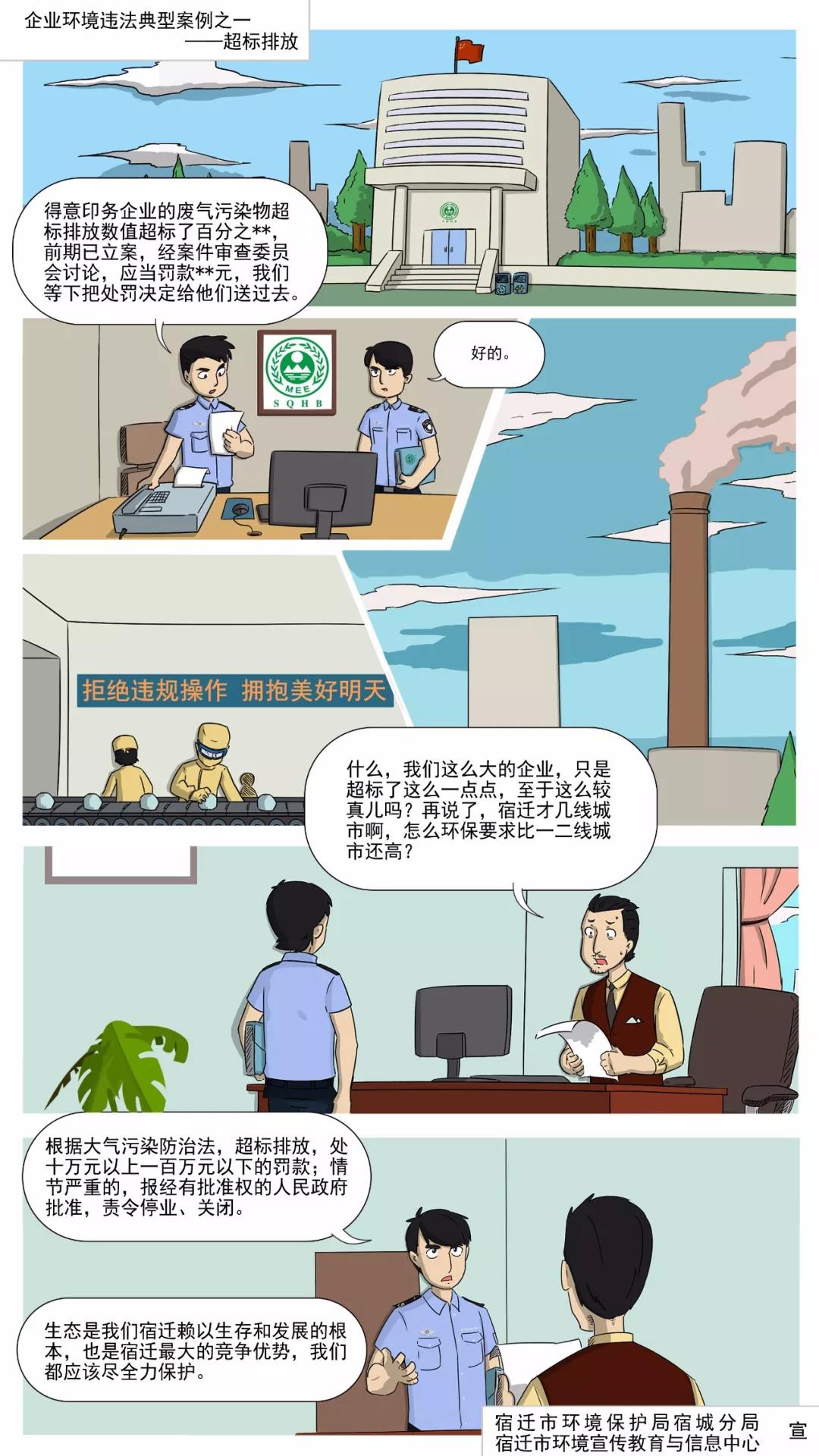 局用漫畫解讀：常見的企業(yè)環(huán)境違法行為有哪些？