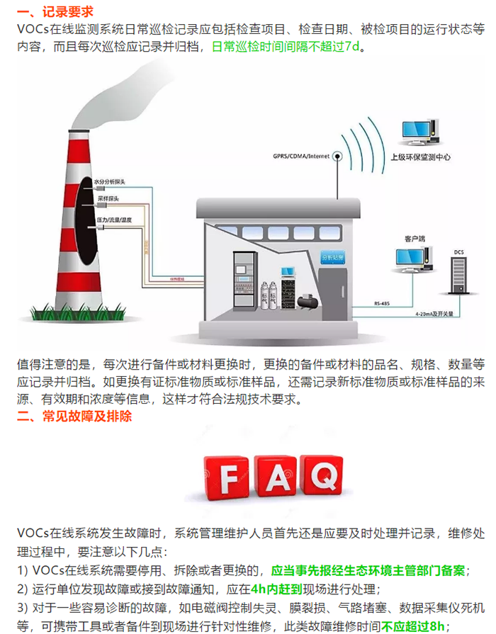VOCs在線監(jiān)測系統(tǒng)日常運(yùn)行管理要求如何？
